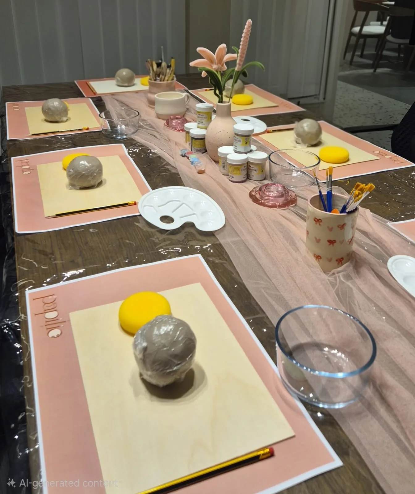 papilio workshop painting table